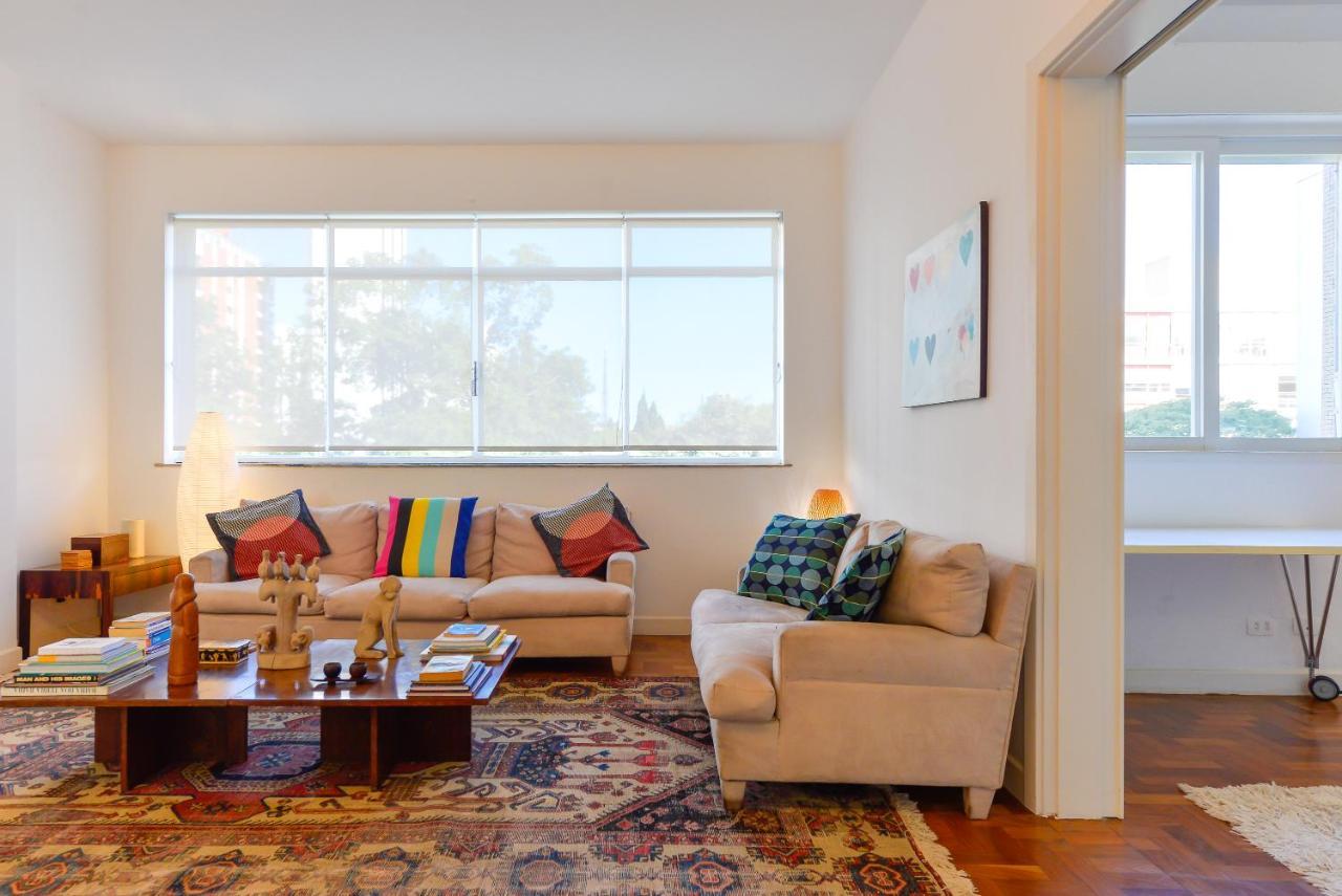 상파울루 Lindo Apartamento No Coracao De Higienopolis 아파트 외부 사진